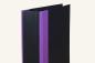 Preview: black folder with purple edges